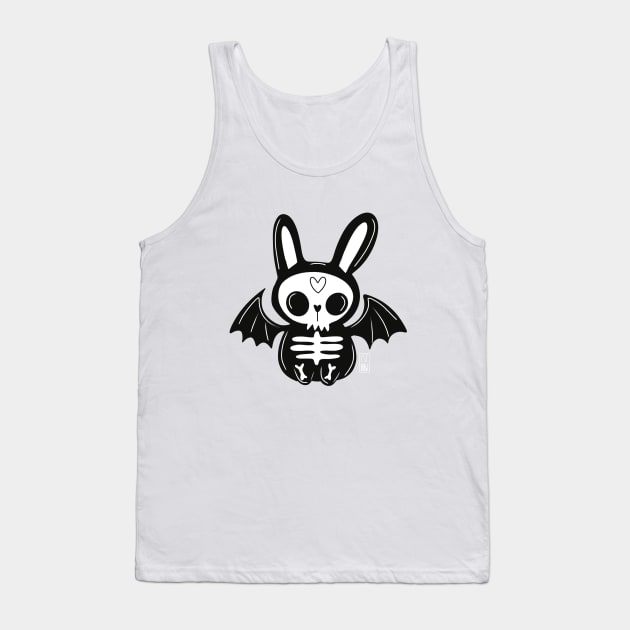 bat rabbit cute bunny goth harajuku Tank Top by ISFdraw